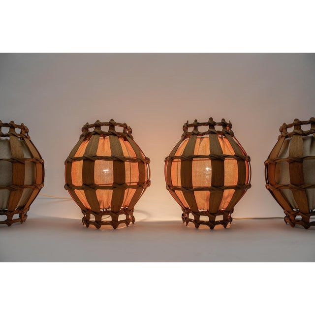 French Provincial Wooden Wall Sconces, 1960s, Set of 2 For Sale - Image 9 of 14