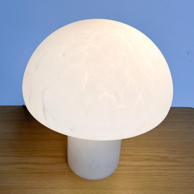 Glass Model 54 96 Mushroom Table Lamp from Eckert, 1960s For Sale - Image 7 of 12