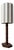 Vintage Handmade Sculptural Table Lamp in the style of Brancusi For Sale