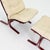 Cream Set of Mid-Century Modern Siesta Chair and Ottoman in Cream White Leather by Ingmar Relling, 1970s For Sale - Image 8 of 18