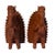 Indian Vintage Asian Hand-Crafted Terracotta Horse Bookends - Pair For Sale - Image 3 of 6