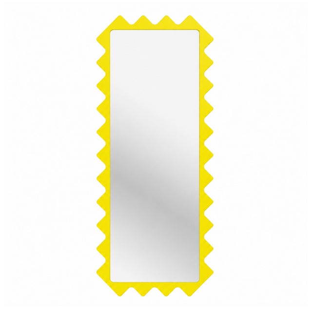 Light Blue Large Designer Entryway & Dressing Oberig 114 Mirror For Sale - Image 12 of 17