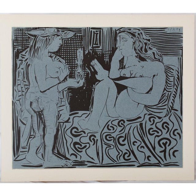 Pablo Picasso, Deux femmes au flacon de parfum, Nude, Etching For Sale - Image 4 of 4