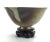 Contemporary Vintage Japanese Artisan Clay Bowl With Rosewood Stand For Sale - Image 3 of 13