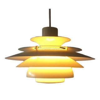 Vintage Danish Hanging Lamp from Jeka, 1970s For Sale