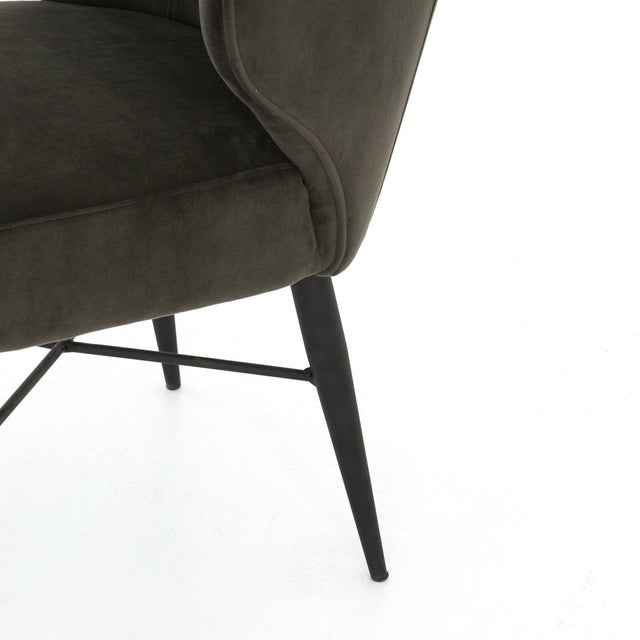 Four Hands Arianna Dining Chair - Bella Smoke For Sale - Image 12 of 12