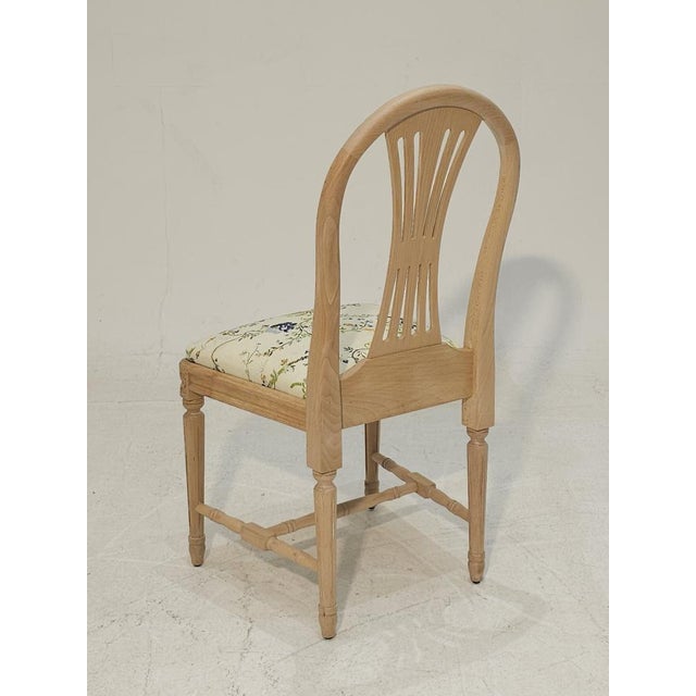 Gustavian Beech Chair, 2010s For Sale - Image 6 of 10