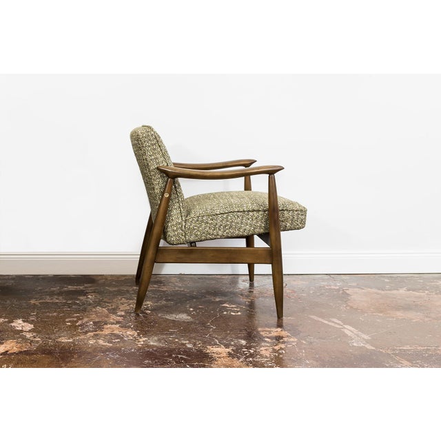 Mid-Century Modern GFM 87 Armchair by Juliusz Kędziorek for GFM, Poland, 1960s For Sale - Image 6 of 16