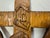 Big Vintage Hand Carved Wood Folk Art Religious Jesus Crucified Cross Sculpture For Sale - Image 12 of 15
