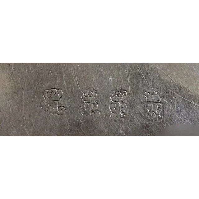 19th Century Silver Hanau Box with Man's Profile Hallmarked For Sale - Image 5 of 9