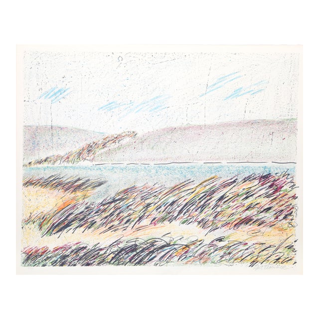Seascape, Signed Lithograph by Sybil Kleinrock For Sale