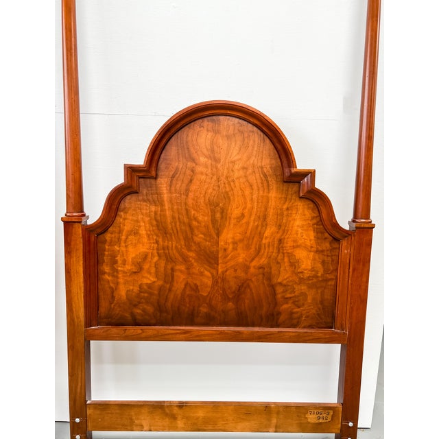 Vintage Walnut Headboards With Posts a Pair Chairish