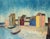 Ludwig Straub, Gemälde, 1958, Oil Painting on Hardboard, Framed For Sale - Image 11 of 11