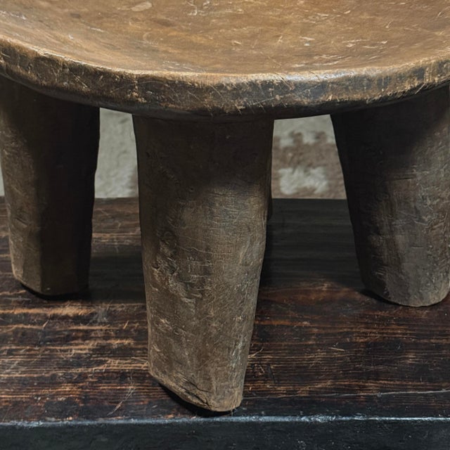 Antique Hand Carved African Senufo Stool For Sale - Image 10 of 12