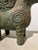 Archaistic Shang Style Verdigris Bronze 'Double-Ram' Vessel, Zun Circa 1900 For Sale In New York - Image 6 of 12