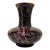 Vintage Polished Bidasar Red Stone Vase For Sale