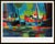 Message us to inquire about custom framing options! (Included for free with every purchase) This lithograph is of...