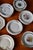 1950s 20th Century Porcelain Earthenware Dessert Plates with Various Decorations, 1950s, Set of 62 For Sale - Image 5 of 9