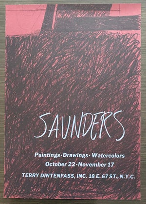 Raymond Saunders, Abstract Offset Lithograph
