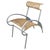Italian Modern Juliette Chair in Rope and Gray Steel attributed to Massimo Iosa-Ghini, 1990s For Sale - Image 15 of 15