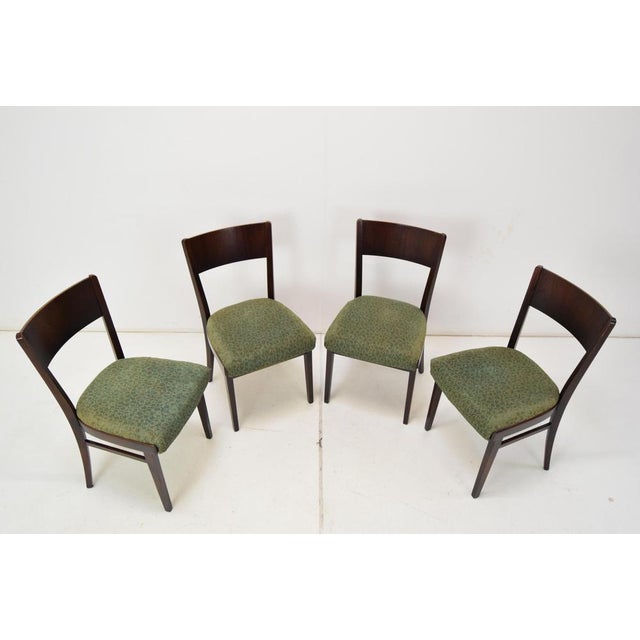 Dining Chairs from Interier Praha, 1950s, Set of 4 For Sale - Image 4 of 18