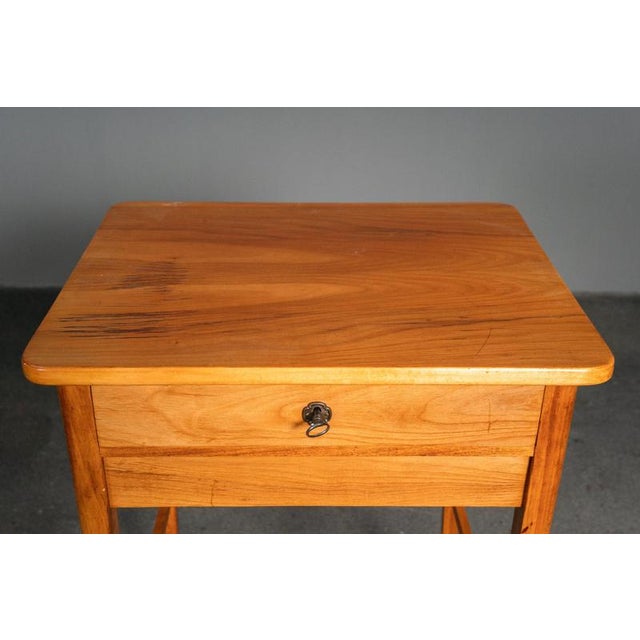 19th Century Biedermeier Sewing Table For Sale - Image 13 of 18