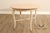 Late 20th Century Faux Bois Carved Wood & Marble Top Round Accent Table For Sale - Image 13 of 17