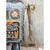 21st Century Bradford Solomon Oil on Canvas Vintage Curly the Robot Framed Contemporary Large Still Life Blue Red Yellow For Sale - Image 4 of 10