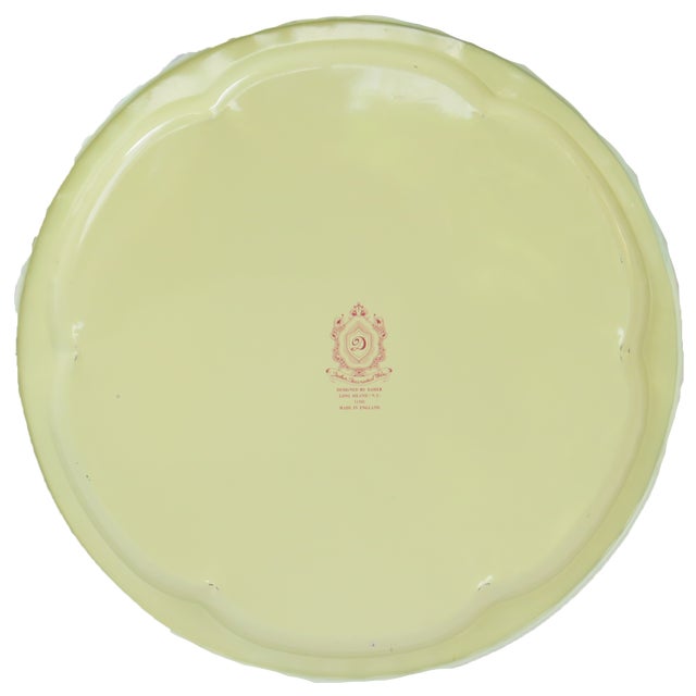 Lovely vintage English tole tray with a lively view of Paris' Montmartre neighborhood. Vibrant hues, dynamic brushstrokes,...