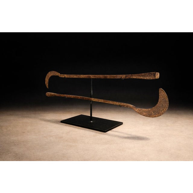 Magali & Fali Ceremonial Throwing Knives, Northern Cameroon & Northeastern Nigeria, 1920s For Sale In New York - Image 6 of 11