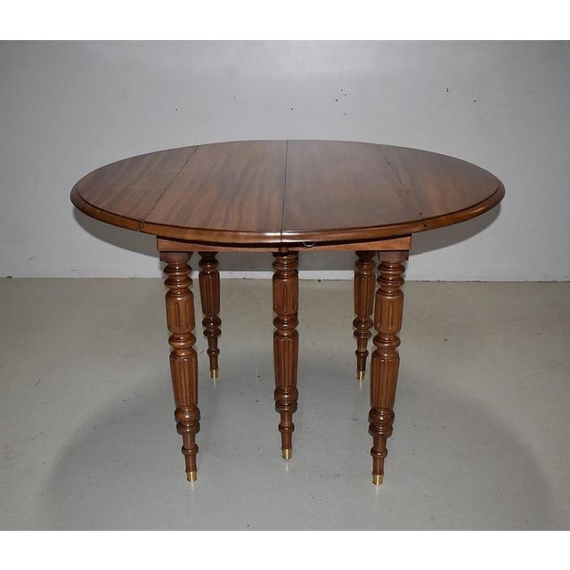 Louis-Philippe Mahogany Table Late For Sale - Image 13 of 13