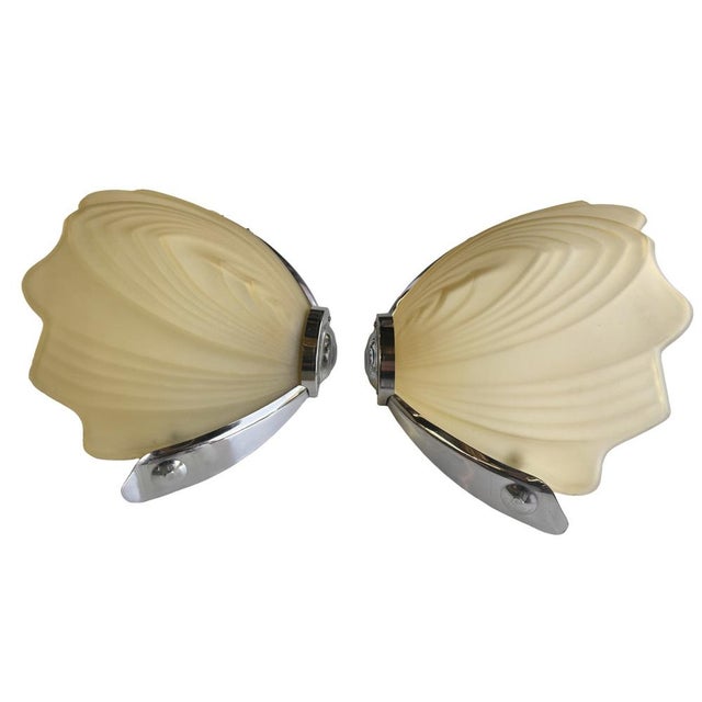 Vintage Art Deco Wall Lights, 1930s, Set of 3 For Sale - Image 12 of 14