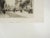 Vintage early 20th century etching on paper of Piccadilly, London by Percy Robertson (1869-1934) United Kingdom. Signed...