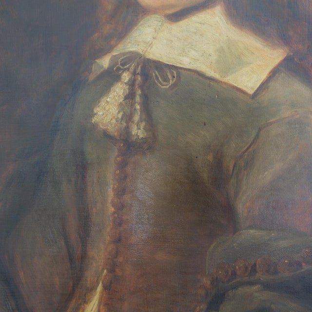 Portrait of a Boy by Anthonie Palamedesz 1630 | Netherlands Master Study Oil Painting For Sale - Image 9 of 12