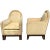 Cream Mid-Century Modern Lounge Chairs - a Pair For Sale - Image 8 of 8