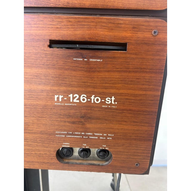 RR126 Radiograph by Achille and Pier Giacomo Castiglioni for Brionvega, 1960s For Sale - Image 11 of 14