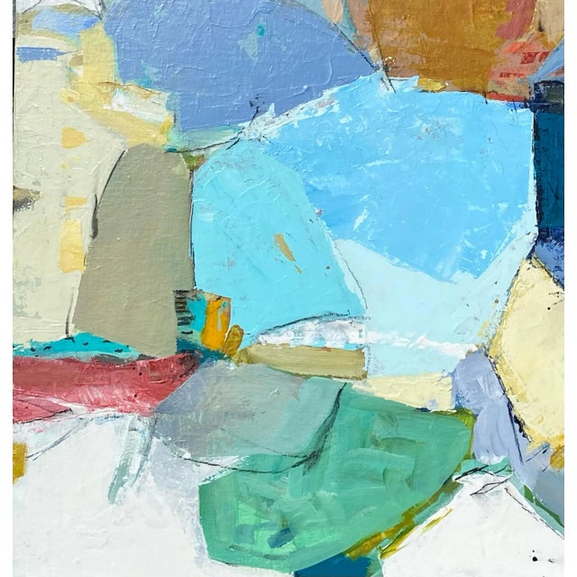 Lots of texture and layers. Acrylic, gouache, charcoal, and ink on 1.5” gallery wrapped canvas. Satin polymer varnish...
