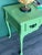 Mersman 1970s Queen Anne Style Green Lacquered Desk For Sale - Image 4 of 18
