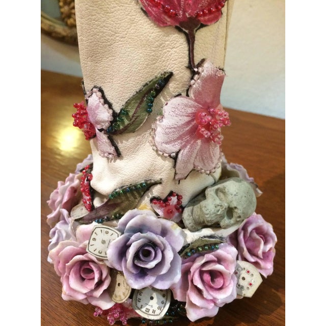 Romantic Mixed-Media Sculpture Titled Hand of Time For Sale In Philadelphia - Image 6 of 8