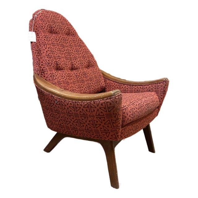 1960s Mid Century Adrian Pearsall Lounge Chair, Attributed For Sale