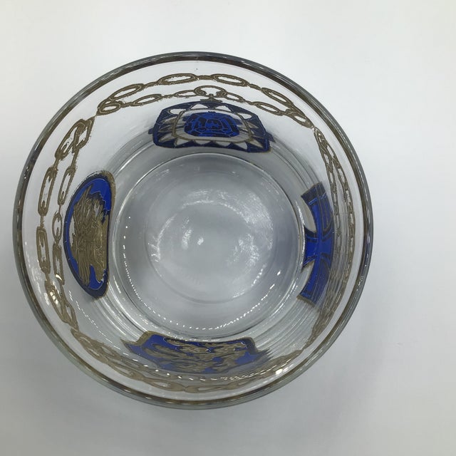 1970s Vintage George’s Briard Medallion Rocks Glasses-Set of 4 For Sale - Image 5 of 12