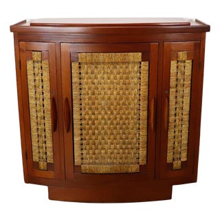 1960s Original Bar Credenza in the style of Clara Porset For Sale