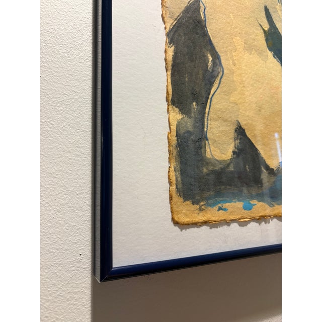 2025 Abstract Nude Figure Painting, Framed For Sale - Image 4 of 4