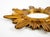 Gold Mid-Century Modern Italian Sunburst Wall Mirror in Wood and Resin, 1950s For Sale - Image 8 of 15