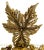Antique French Pair of Gilt Brass Filigree & Glass Rococo Style Perfume Bottles For Sale - Image 10 of 12