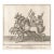 Antique Roman Chariot and Horse Engraving For Sale