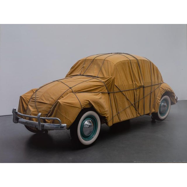 Wrapped Beetle Poster after Christo Javacheff and Jeanne-Claude For Sale - Image 4 of 4