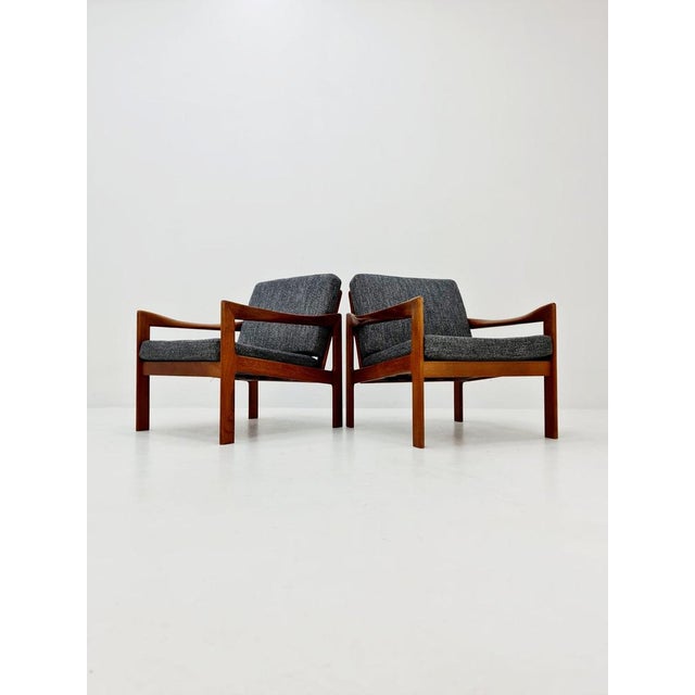 Mid-Century Easy Lounge Chair in Teak by Illum Wikkeslo Eilersen, 1960s For Sale - Image 3 of 11