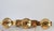 Metal Vintage Japanese Modernist Brass Candle Holder For Sale - Image 7 of 12