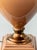 French Salmon Pink and Copper Ceramic Urn Table Lamps with Parchment Shades by Louis Drimmer, 1980s, Set of 2 For Sale - Image 12 of 15